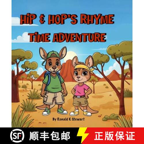 【3-4周达】精装 Hip and Hop's Rhyme Time Adventure: Quest for the magical boomerang [9798295543388]