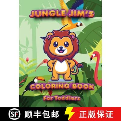 【3-4周达】Alphabetical Animals Learn to Write with Jungle Jim's Coloring Book for Toddlers: Writing ... [9781312730700]