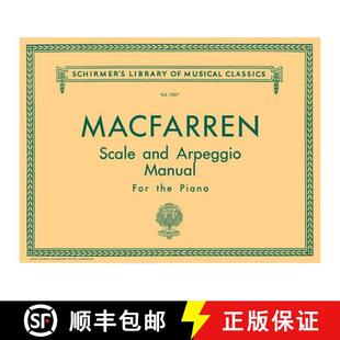 1037 4周达 Arpeggio and Schirmer Volume Piano Classics Scale Library 9780793572236 Technique Manual