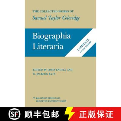 【3-4周达】Collected Works of Samuel Taylor Coleridge, Volume 7: Biographia Literaria. (Two volume se... [9780691018614]