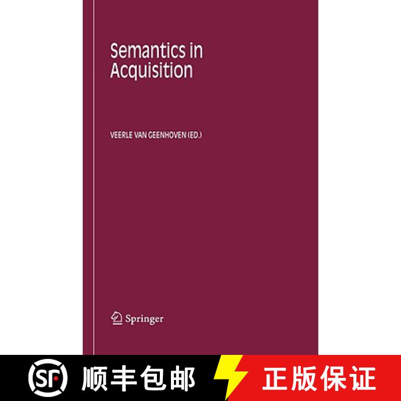 【3-4周达】Semantics in Acquisition [9781402044847]