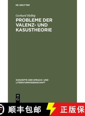预订 Probleme Der Valenz- Und Kasustheorie [9783484220515]