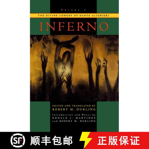 【3-4周达】Divine Comedy of Dante Alighieri: Volume 1: Inferno - The Divine Comedy of Dante Alighieri... [9780195087444]