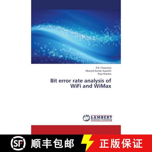 预订 Bit Error Rate Analysis of Wifi and Wimax [9783659372896]