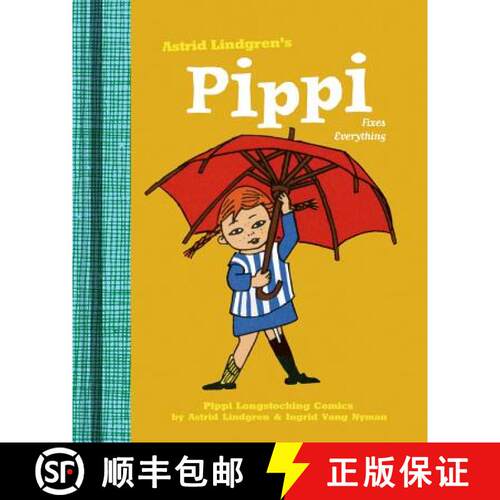【3-4周达】精装 Pippi Fixes Everything [9781770461314]