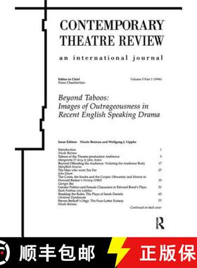 【3-4周达】Beyond Taboos: Images of Outrageousness in Recent English Speaking Drama [9783718658459]