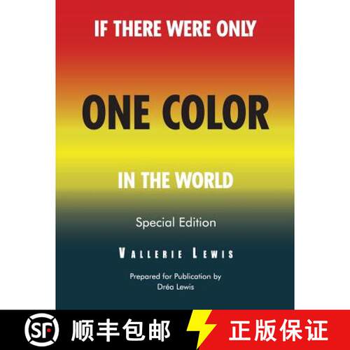 【3-4周达】If There Were Only One Color In the World Special Edition [9780692937112]