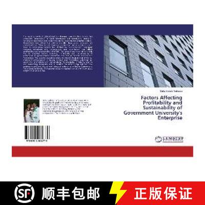 预订 Factors Affecting Profitability and Sustainability of Government University's Enterprise [9786202072779]