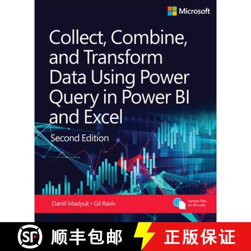 【3-4周达】Collect, Combine, and Transform Data Using Power Query in Power Bi and Excel [9780138115791]