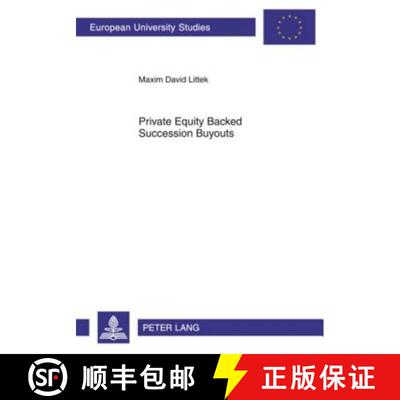预订 Private Equity Backed Succession Buyouts : Explorative Study of Critical Success Factors [9783631600030]