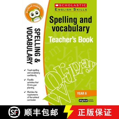 【3-4周达】Spelling and Vocabulary Teacher's Book (Year 6) [9781407141879]