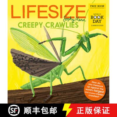 【3-4周达】Lifesize Creepy Crawlies (World Book Day 2023 - 50 pack): World Book Day 2023 [9780008591311]