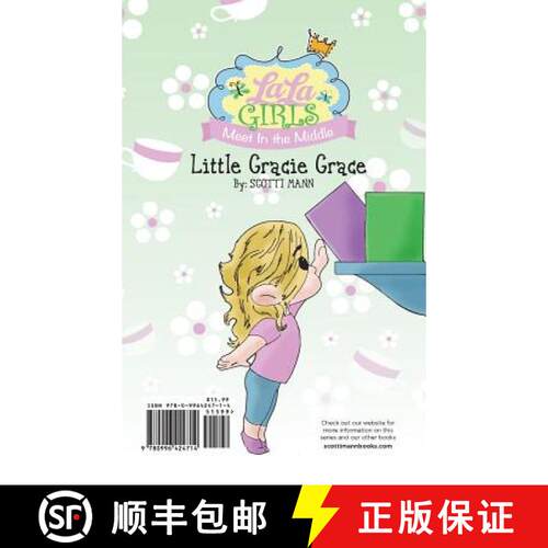 【3-4周达】精装 La La Girls Meet In The Middle: Little Gracie Grace/ Rosie Rose's Broken Kiss [9780996424714]