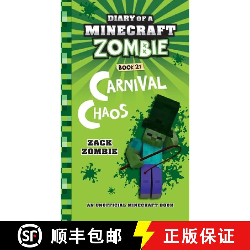 【3-4周达】Diary of a Minecraft Zombie Book 21: Carnival Chaos [9781960507990]