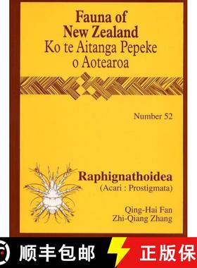 预订 Fauna of New Zealand, No 52: Raphignathoidea (Acari: Prostigmata) [9780478093711]