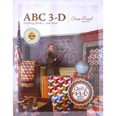 【4周达】ABC 3-D Tumbling Blocks... and More!: Strip-Pieced Really! [9780965143967]