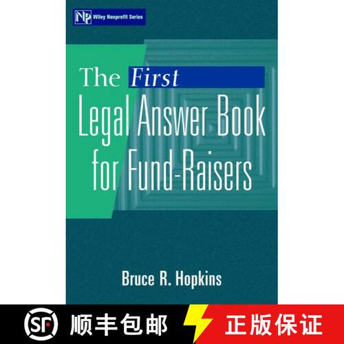 【3-4周达】The First Legal Answer Book For Fund-Raisers [Wiley经管] [9780471356196]