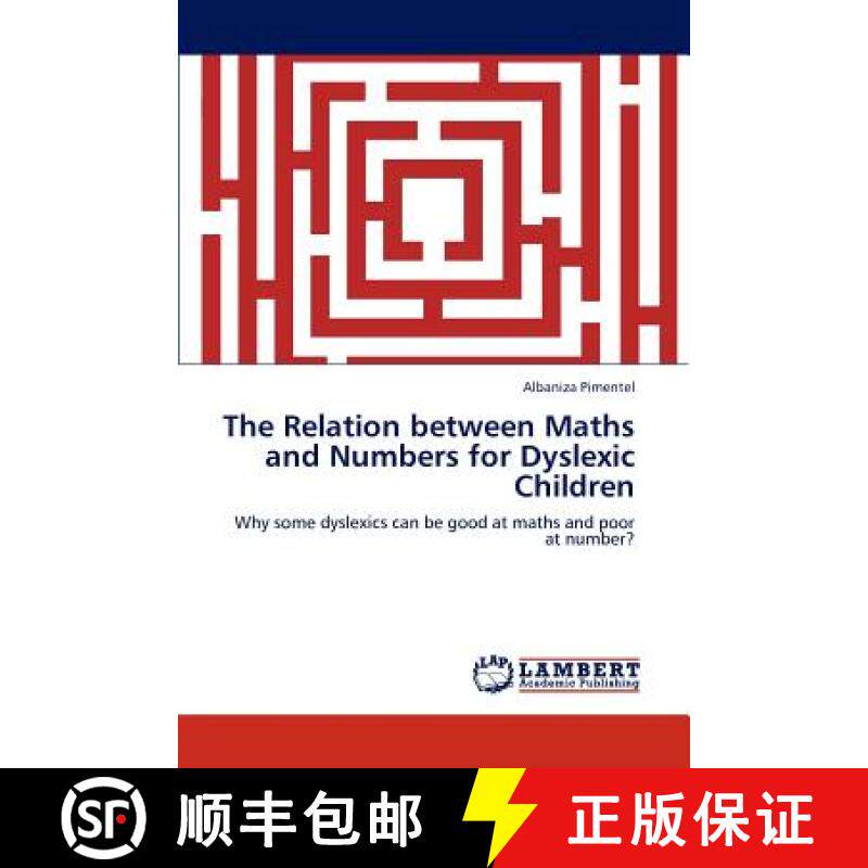预订 The Relation Between Maths and Numbers for Dyslexic Children [9783659311864]