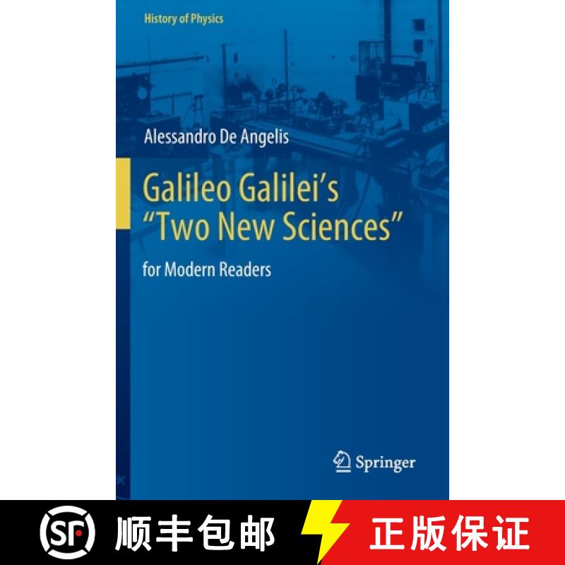 【3-4周达】Galileo Galilei's Two New Sciences : for Modern Readers [9783030719548]