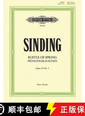 【3-4周达】Rustle of Spring Op. 32 No. 3 for Piano [9790014012809]