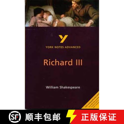 Richard III: York Notes Advanced everything you need to catch up, study and prepare for and 2023 and ... [9780582431430]