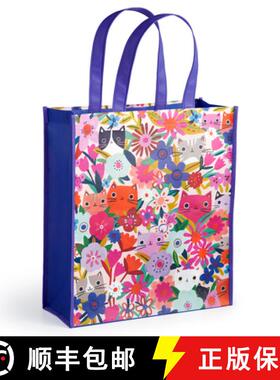 【3-4周达】Blooming Cats Reusable Shopping Bag [9780735385245]