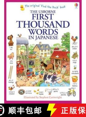 【3-4周达】日语1000词启蒙 First Thousand Words in Japanese [9781409570370]