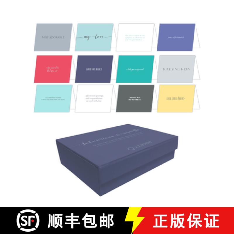 【3-4周达】Salutations & Signoffs Notecards: 12 Deluxe Notecards & Envelopes [9780762471539]