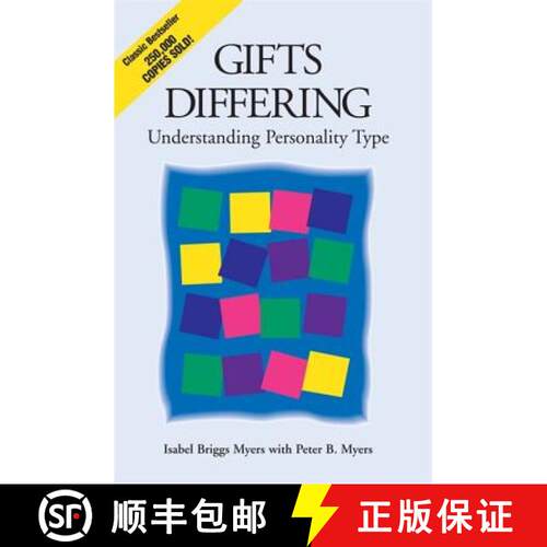【3-4周达】Gifts Differing: Understanding Personality Type - The original book behind the Myers-Brigg... [9780891060741]