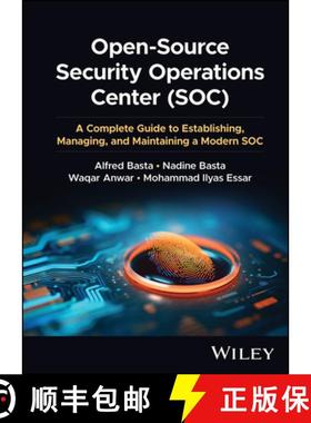【3-4周达】Open-Source Security Operations Center (SOC): A Co mplete Guide to Establishing, Managing,... [9781394201600]