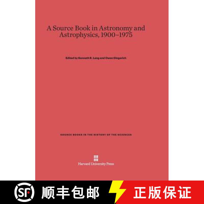 预订 A Source Book in Astronomy and Astrophysics, 1900-1975 [9780674366671]
