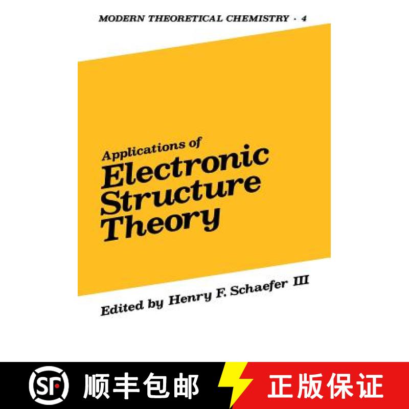 【3-4周达】Applications of Electronic Structure Theory [9781468485431]