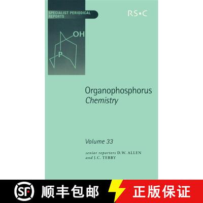 【3-4周达】精装 Organophosphorus Chemistry : Volume 33 [9780854043392]