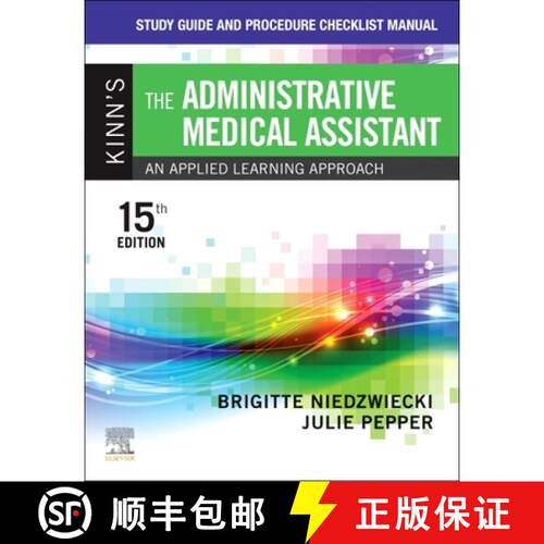 【3-4周达】Study Guide and Procedure Checklist Manual for Kinn’s The Administrative Medical Assistan... [9780323874137]
