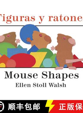 【3-4周达】Mouse Shapes/Figuras Y Ratones: Bilingual English-Spanish [9780544430730]