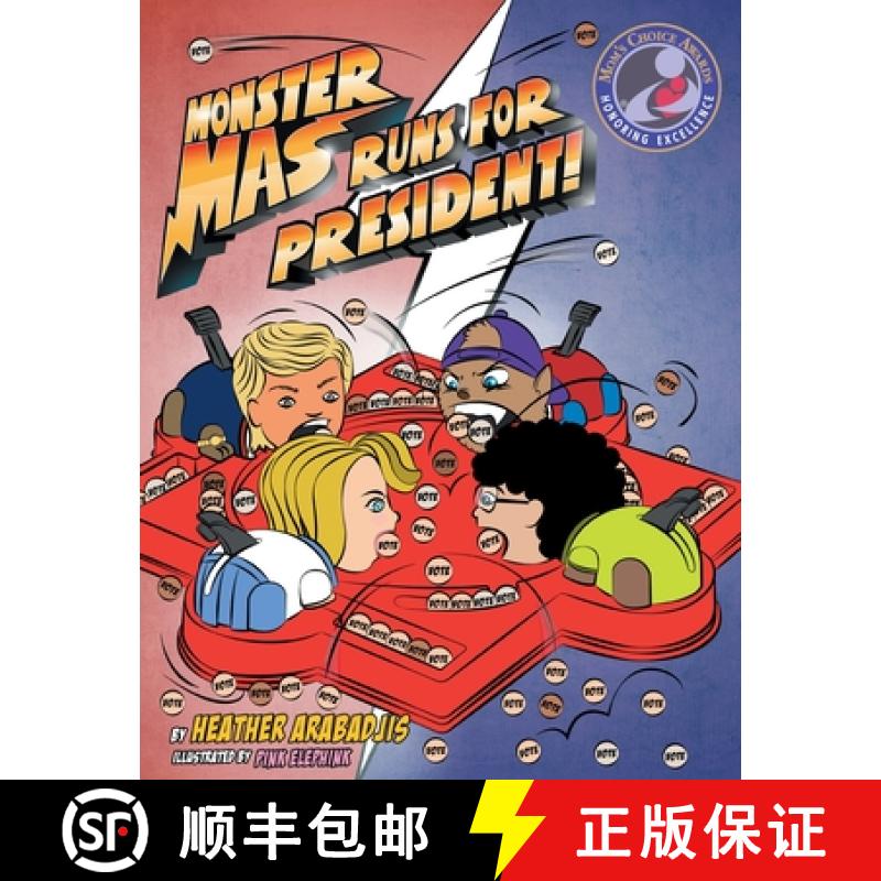 【2-3周达】Monster Mas Runs for President [9781736391921]
