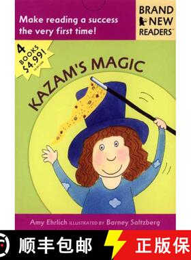 【3-4周达】Kazam's Magic: Brand New Readers [9780763613105]