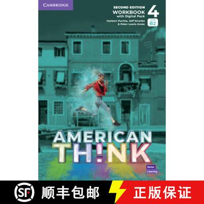 【3-4周达】Think Level 4 Workbook with Digital Pack American English [9781108865951]