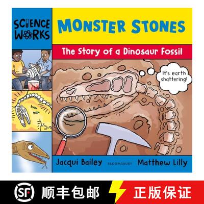 【3-4周达】Monster Stones: The Story of a Dinosaur Fossil [9781801992787]