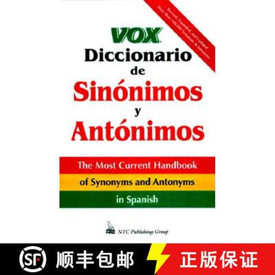 【3-4周达】Vox Diccionario De Sinonimos Y Antonimos Pb [9780844204697]