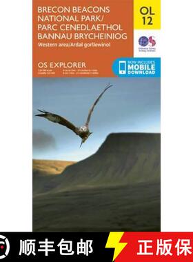 【3-4周达】Brecon Beacons National Park / Parc Cenedlaethol Bannau Brycheiniog - Western Area / Ardal... [9780319242513]
