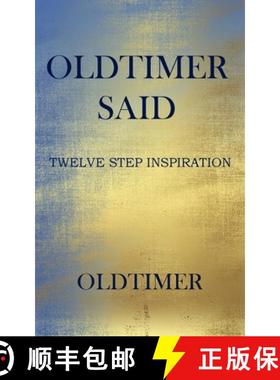【3-4周达】Oldtimer Said [9781949735741]