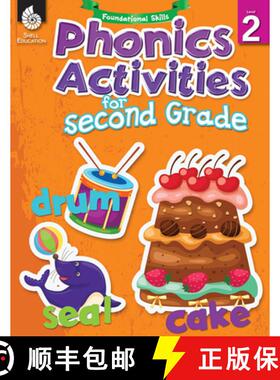 【3-4周达】Foundational Skills: Phonics for Second Grade : Phonics for Second Grade [9781425811006]