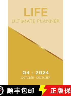 【3-4周达】Life Ultimate Planner Q4, 2024 Digest Paperback [9781960130136]