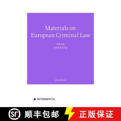 【3-4周达】Materials on European Criminal Law : Fourth Edition [9781839702082]
