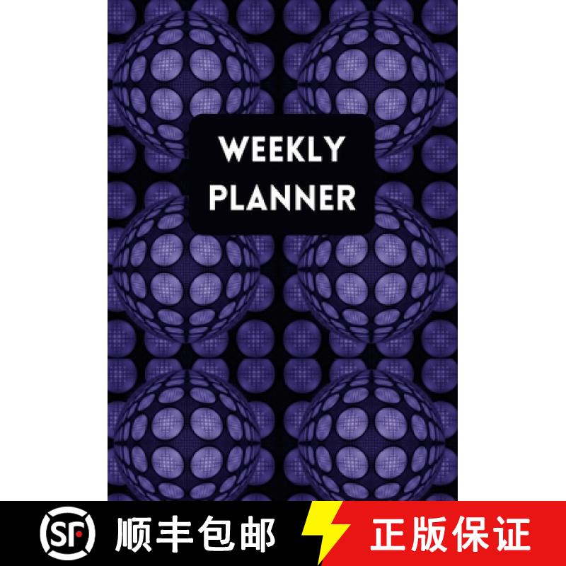 【2-3周达】Weekly Planner: Abstract Pattern  Purple [9781471730597]