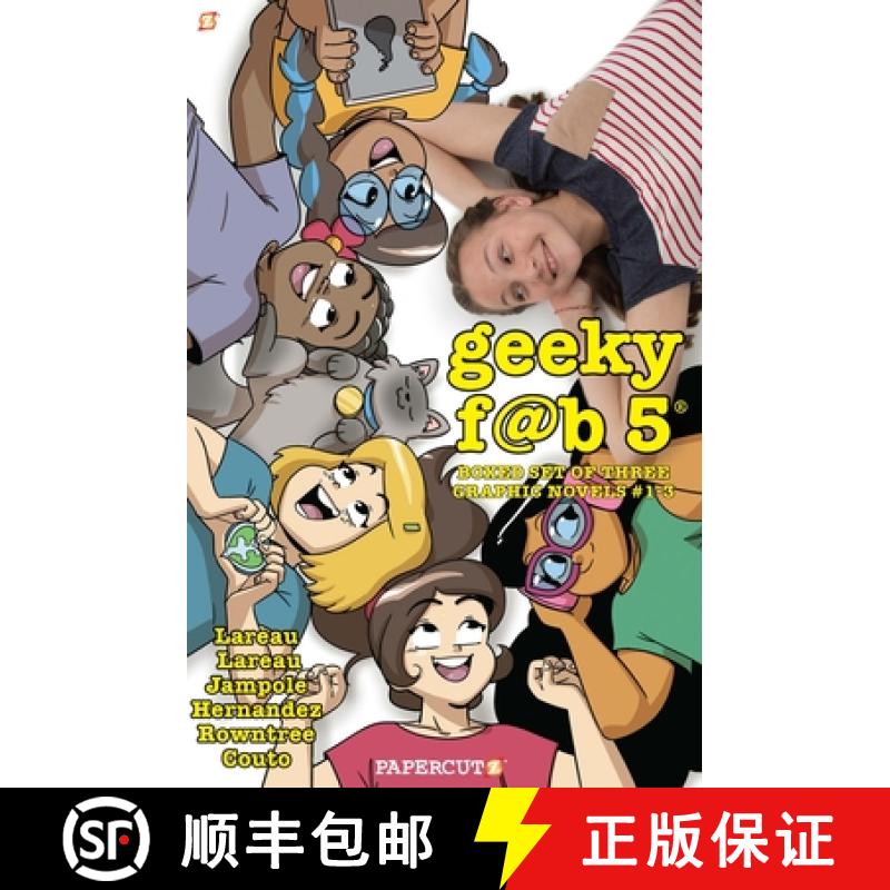 【3-4周达】Geeky Fab 5 Boxed Set #1-3: It's Not Rocket Science, the Mystery of the Missing Monarchs, ... [9781545804193]