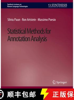 【3-4周达】Statistical Methods for Annotation Analysis [9783031037535]