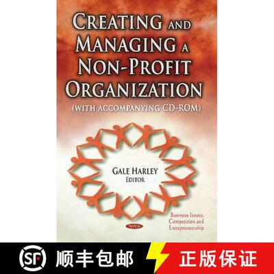 【3-4周达】Creating and Managing a Non-Profit Organization (with accompanying CD-ROM) [9781634634816]