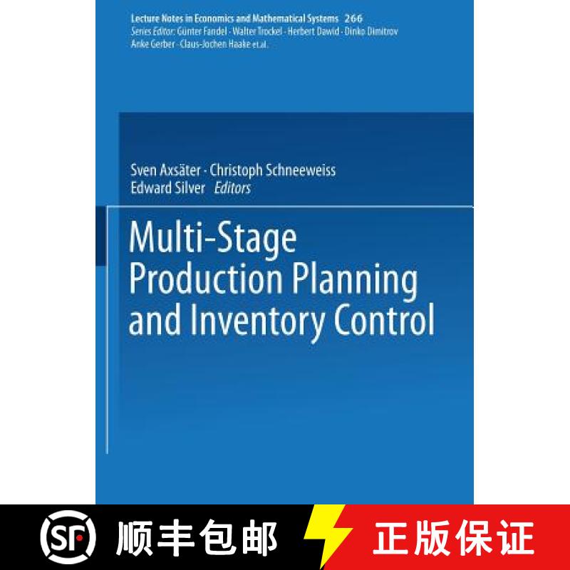 【3-4周达】Multi-Stage Production Planning and Inventory Control [9783540164364]